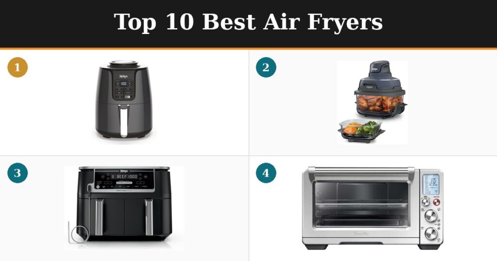 Top 10 Best Air Fryers of 2026 — top picks compared